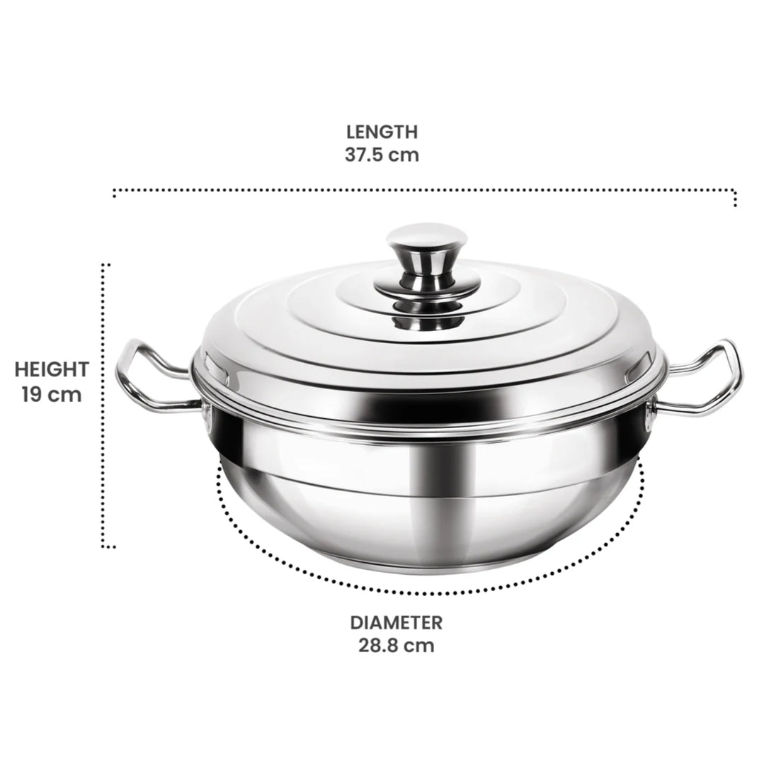 Multi Kadhai With Lid (Milton Procook)