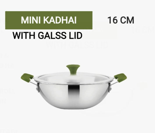 Macware mini Kadai 16cm | for 1-2 members