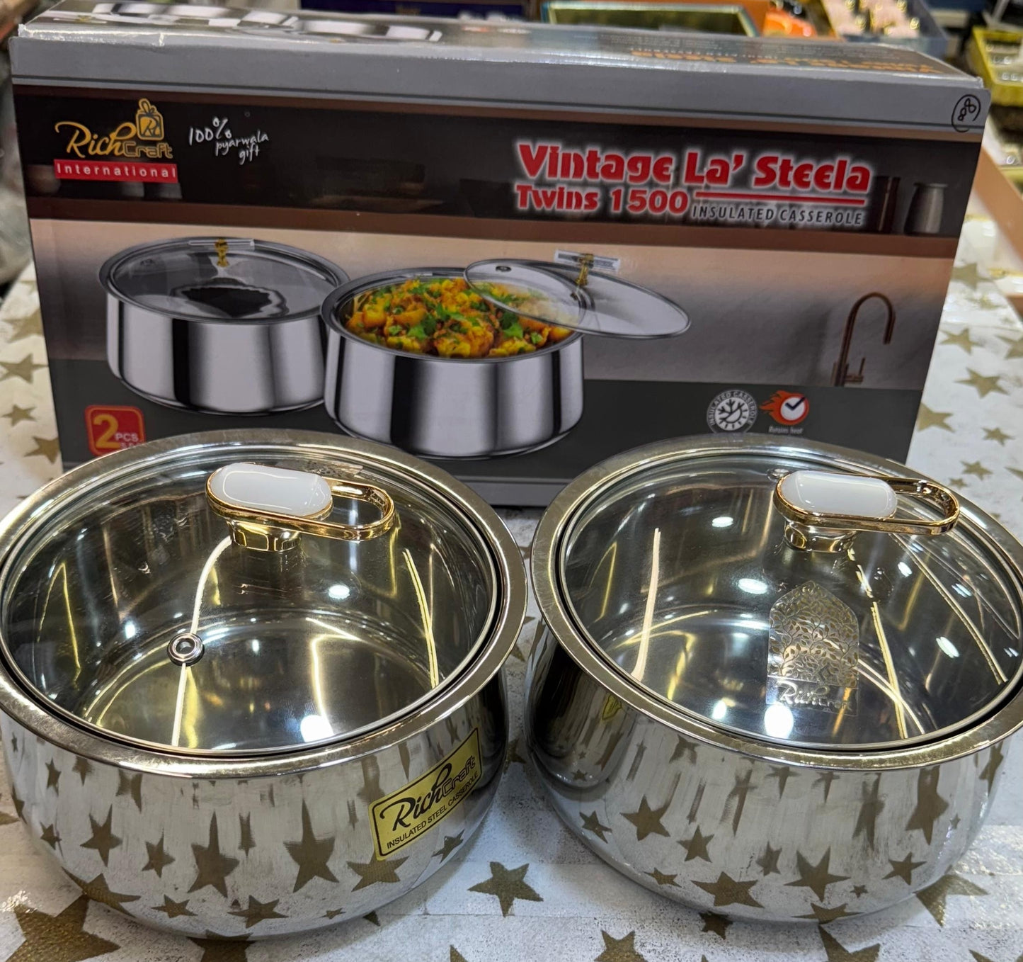 Twin casserole set
