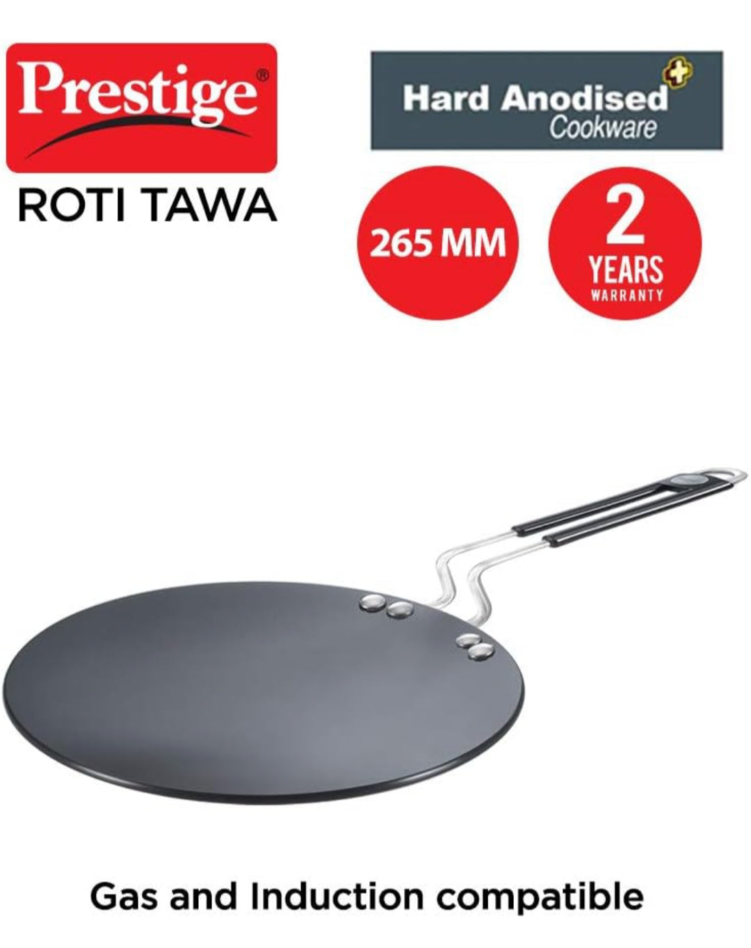 Prestige Hard anodized Tawa