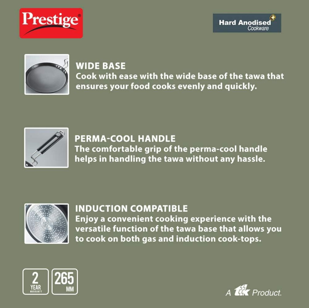 Prestige Hard anodized Tawa