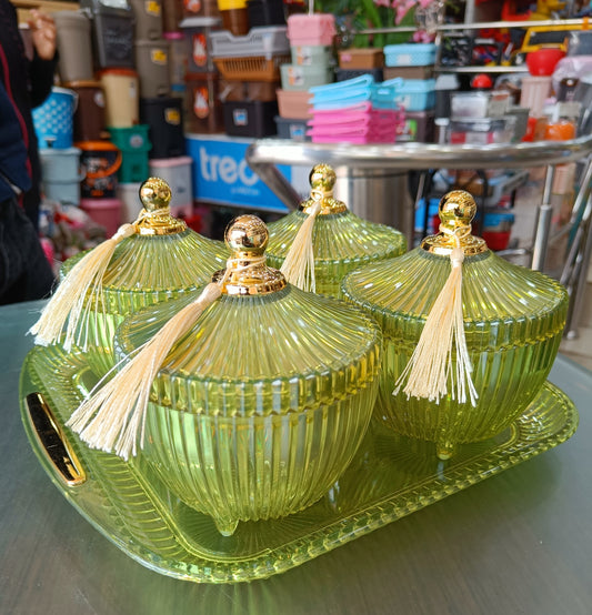 Nayasa Nebula 4 fancy tray set