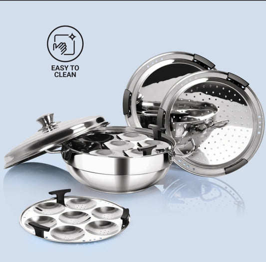 Multi Kadhai With Lid (Milton Procook)
