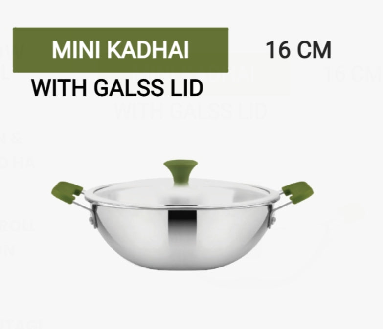 Macware mini Kadai 16cm | for 1-2 members