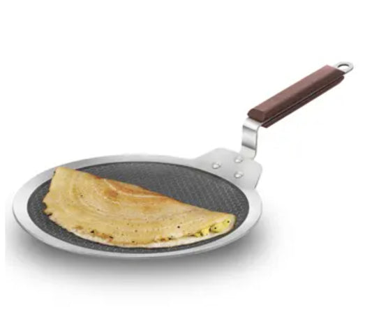 Hawkins Tri-ply Dosa Tava with Shielded Nonstick 28 cm (NSDT28)