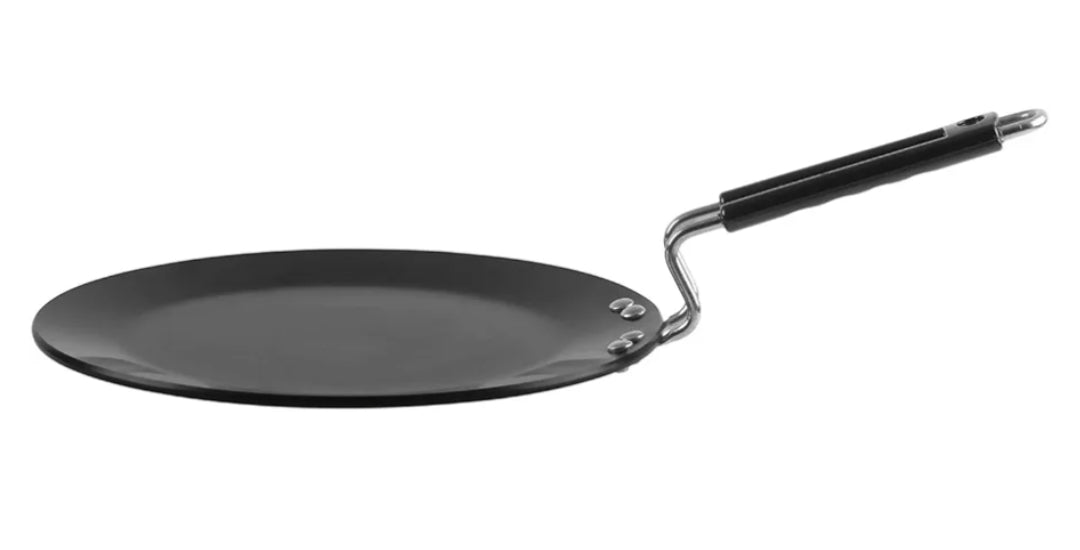 Vinod Black Pearl Plus Hard Anodised | Induction base | Flat Roti Tawa - 26.5 cm | 5.25mm Thick