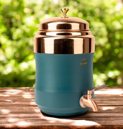 Le-casa 100%pure copper water dispenser 5 Litre capacity.