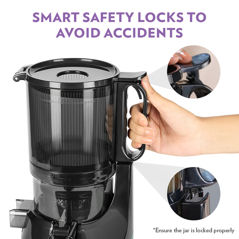 BOROSIL Vita Rich 250 W Juicer | Slow juicer | Cold press juicer