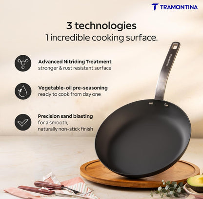 Tramontina Heritage Rust-Resistant Iron Frypan