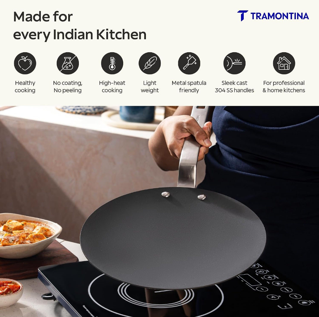 Tramontina Heritage Rust-Resistant Iron Roti Tawa