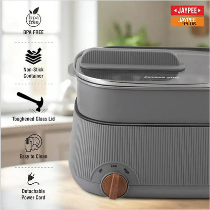 Jaypee Plus Multi Cook 4 in 1 ( Steam, Cook & boil ) Electric Cooker