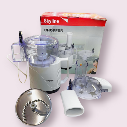 Skyline Chopper & Slicer Electric Vegetable & Fruit Chopper (Electric Chopper)