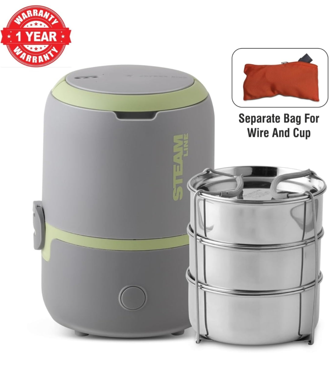 Jaypee Plus Steam Line Electric Lunch Box