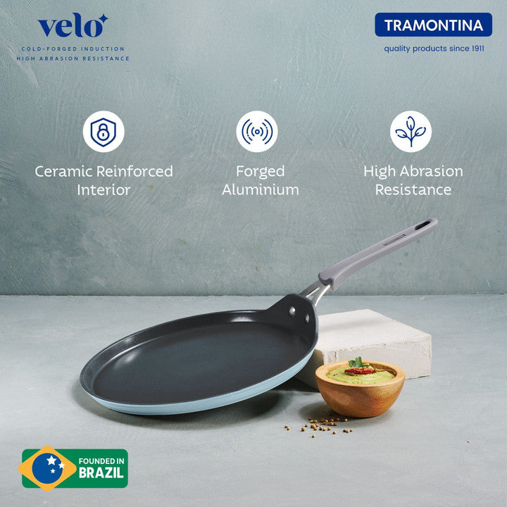 Tramontina Velo Forged with Ceramic Reinforced Interior Flat Dosa Tawa