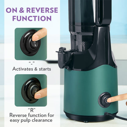 BOROSIL Vita Rich 250 W Juicer | Slow juicer | Cold press juicer
