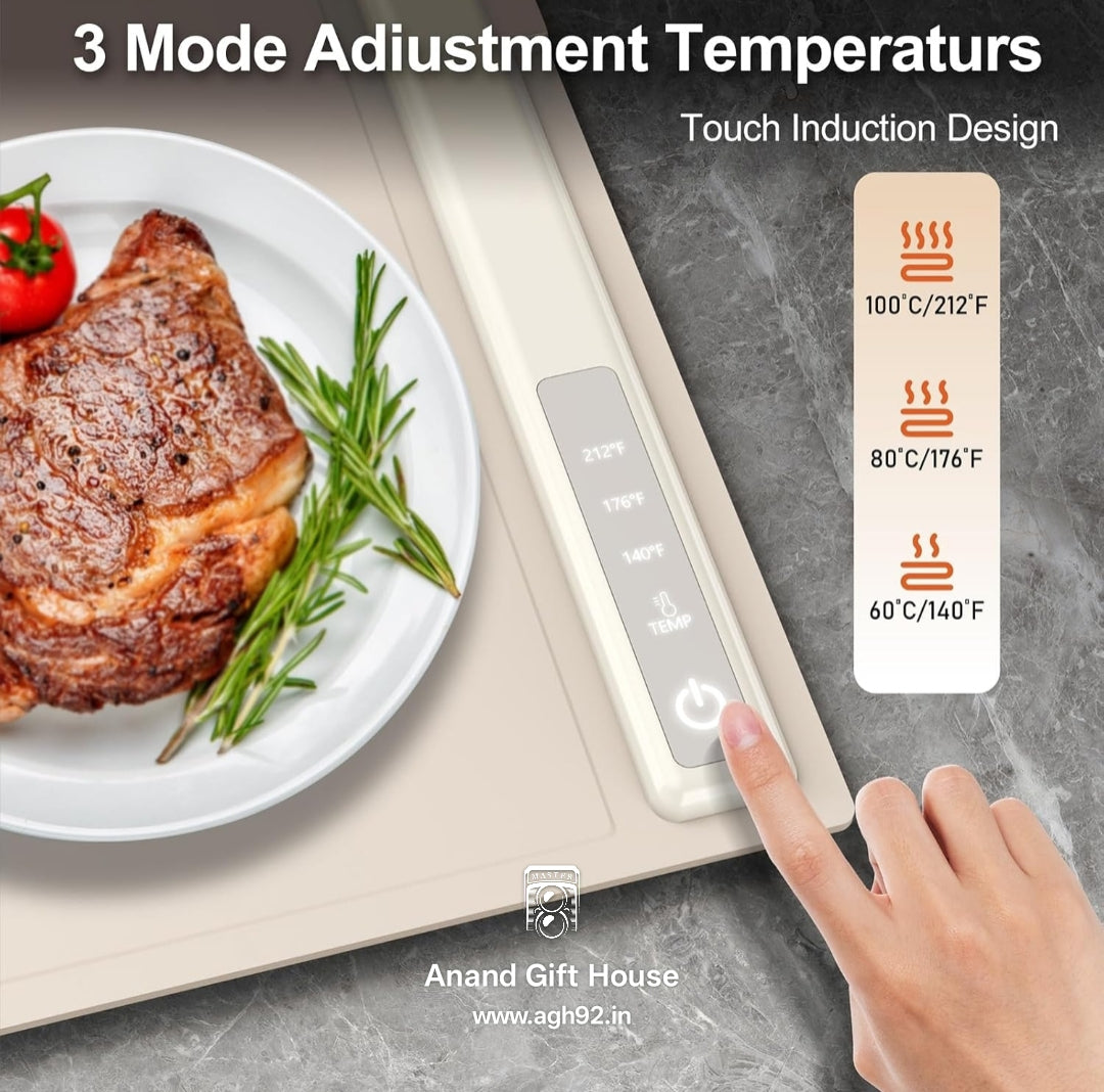 Clearline Flexible Food Warming Mat - Foldable and Easy to Store