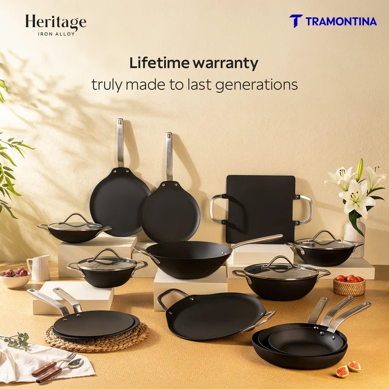 Tramontina Heritage Rust-Resistant Iron Kadai