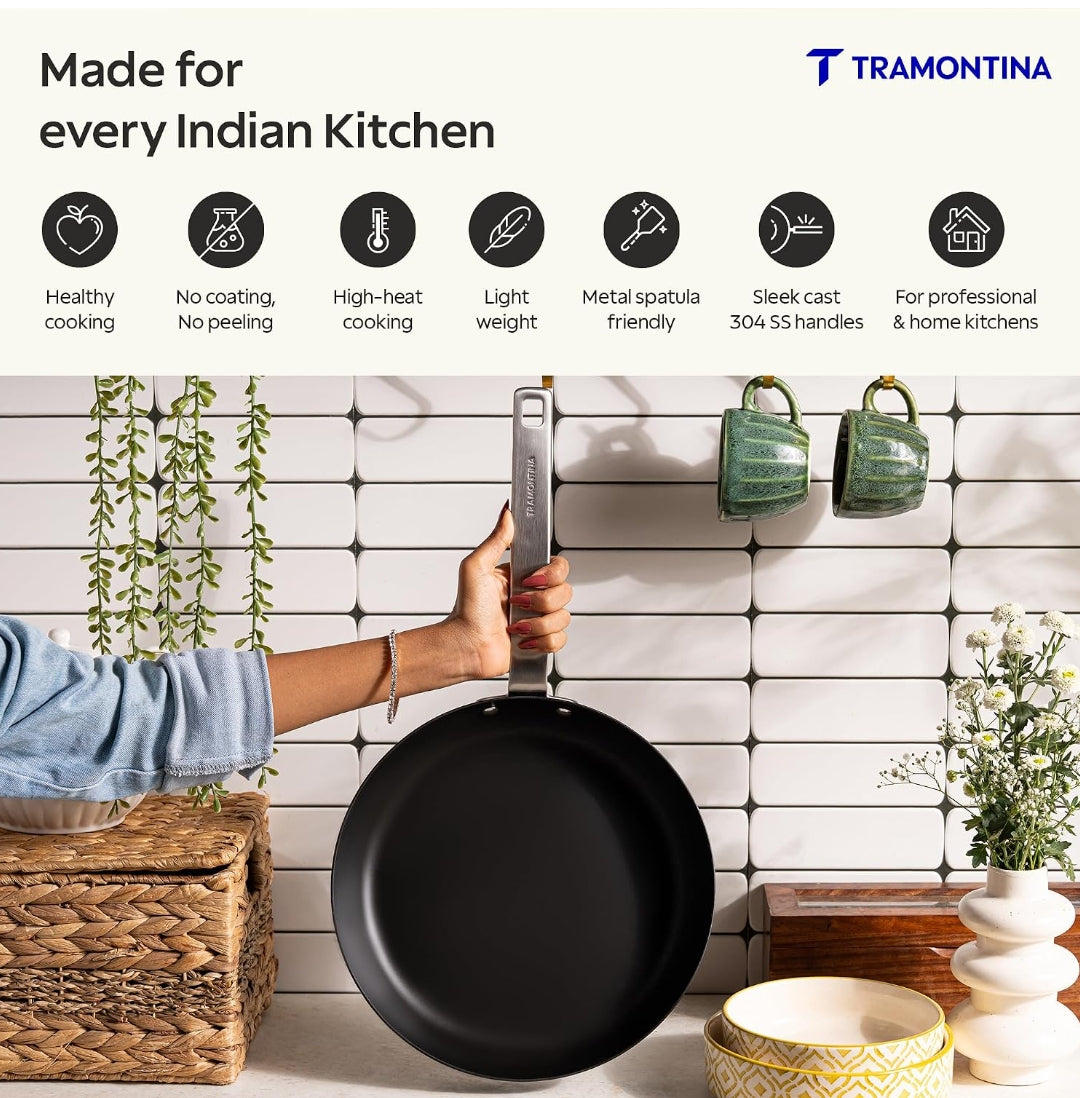 Tramontina Heritage Rust-Resistant Iron Frypan