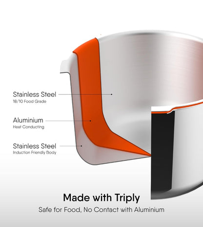 Stahl Versatil Triply Pressure Cooker
