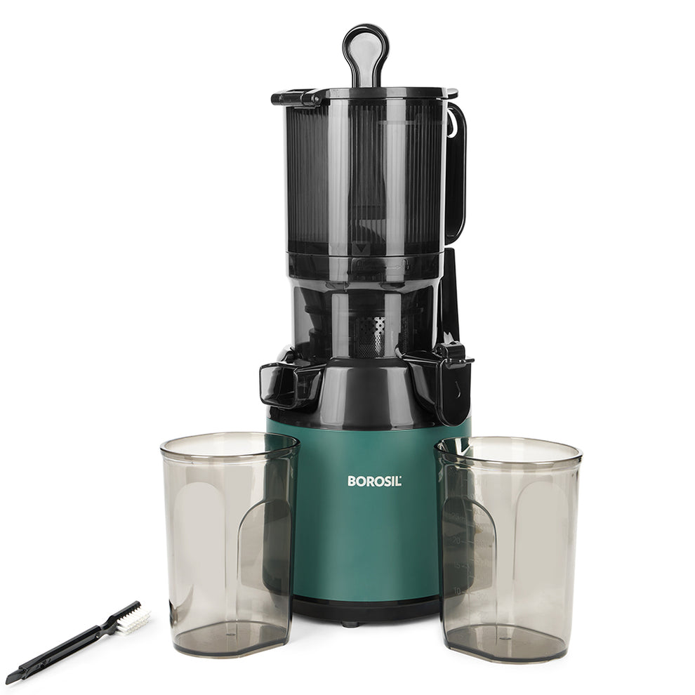 BOROSIL Vita Rich 250 W Juicer | Slow juicer | Cold press juicer