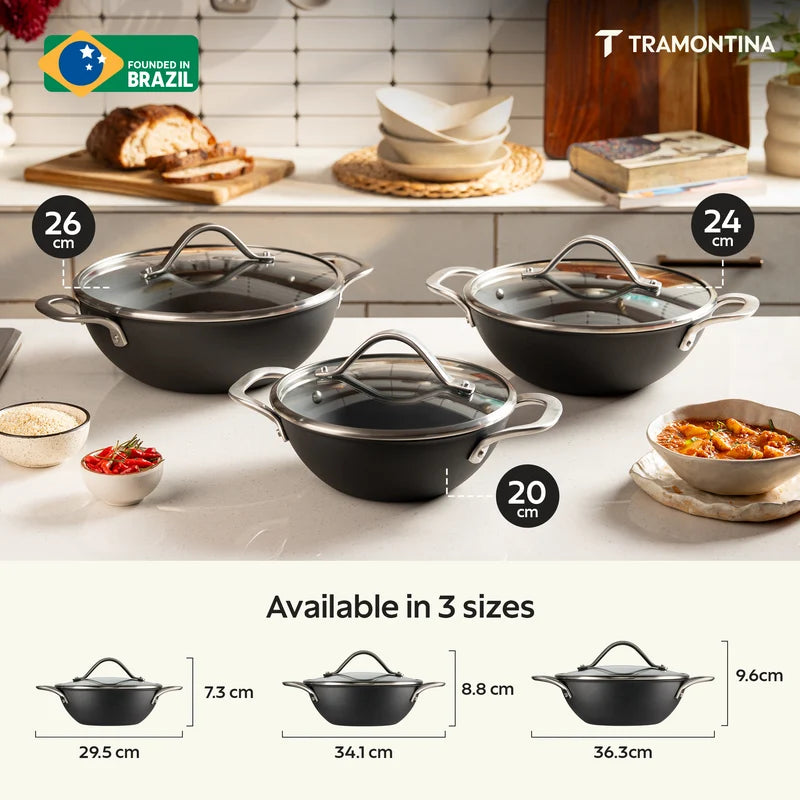 Tramontina Heritage Rust-Resistant Iron Kadai