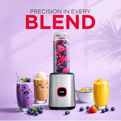 Sujata Nutromatic 600 Watt Electric Blender | Personal Blender for Smoothies, Juices & Nutritious Drinks