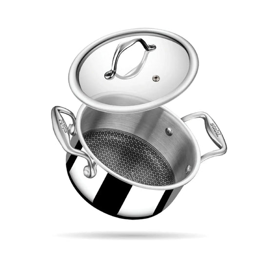 Stahl Sauce Pot / Casserole / Tope - Triply Artisan Hybrid Series