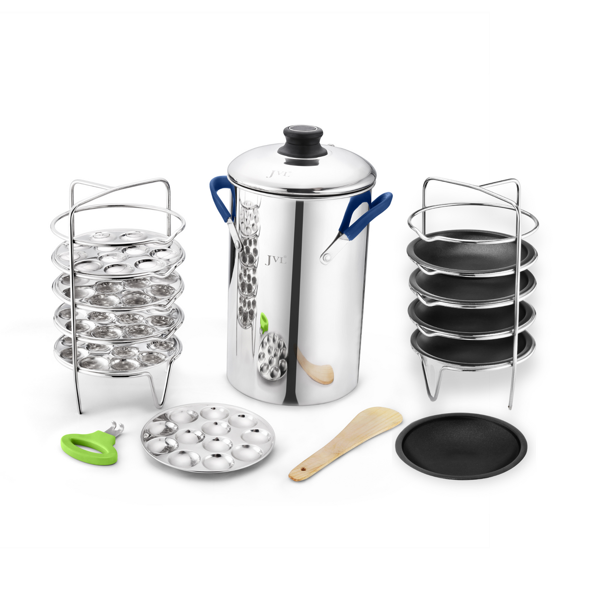 JVL Thatte Idly Maker with Triply Base