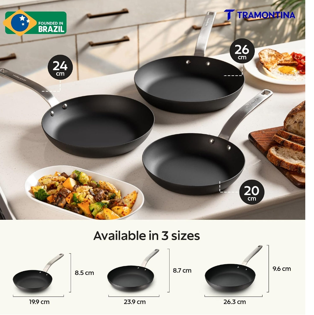 Tramontina Heritage Rust-Resistant Iron Frypan