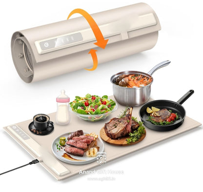 Clearline Flexible Food Warming Mat - Foldable and Easy to Store