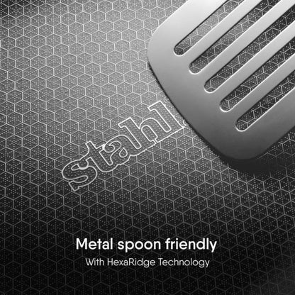 Stahl Artisan Hybrid Engraved Flat Tawa - 28cm