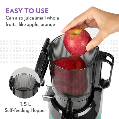 BOROSIL Vita Rich 250 W Juicer | Slow juicer | Cold press juicer