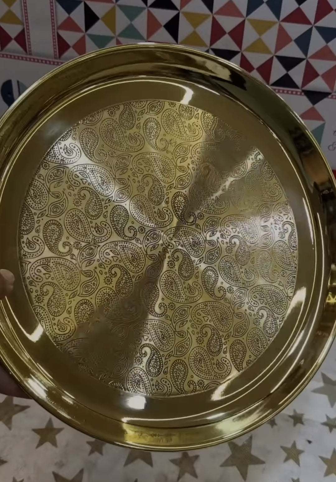 Lily Good Luck Pure Brass Dinner Set of 51 pcs