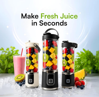 UBON Portable Blender | Rechargeable USB-C Smoothies & Shakes Juicer Cup (BPA-Free, Multicolour)