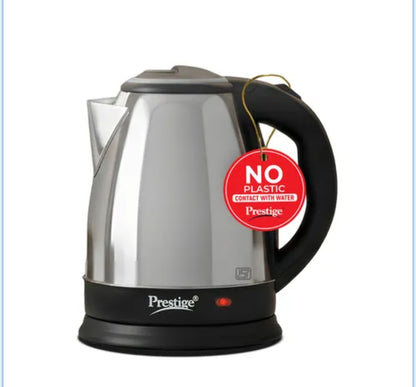 Prestige PKOSS Stainless Steel Electric Kettle 1.5L | 1500W | (Silver)