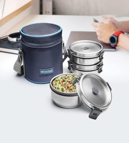 Winchef Regal W/I - 3 decker lunch box