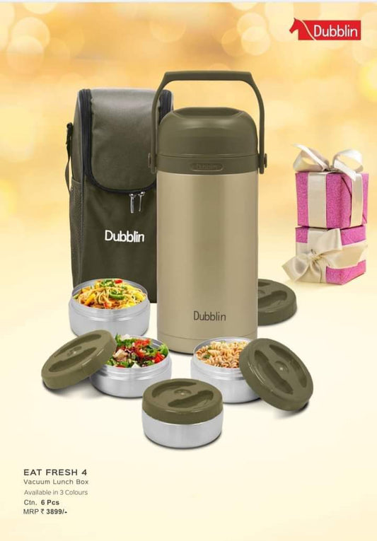 Dubblin Eat Fresh 4 vaccum lunch box